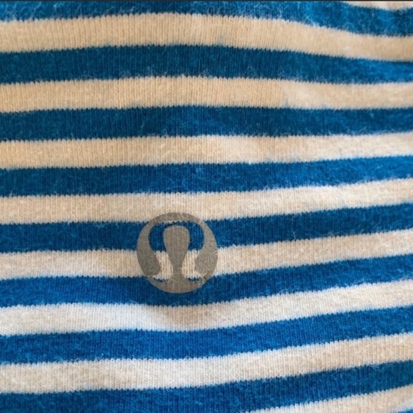 🙌SOLD🙌Lululemon Quiet Stripe Wunder Under Crops - Picture 4 of 7